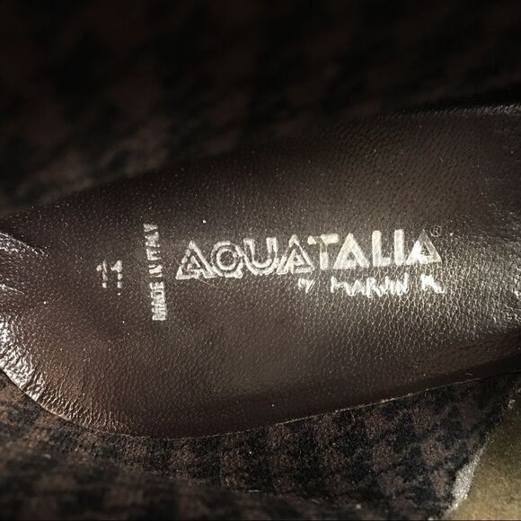 Aquatalia Chance Suede Lace-Up Wedge Boot, Forest (Olive) - Picture 13 of 13